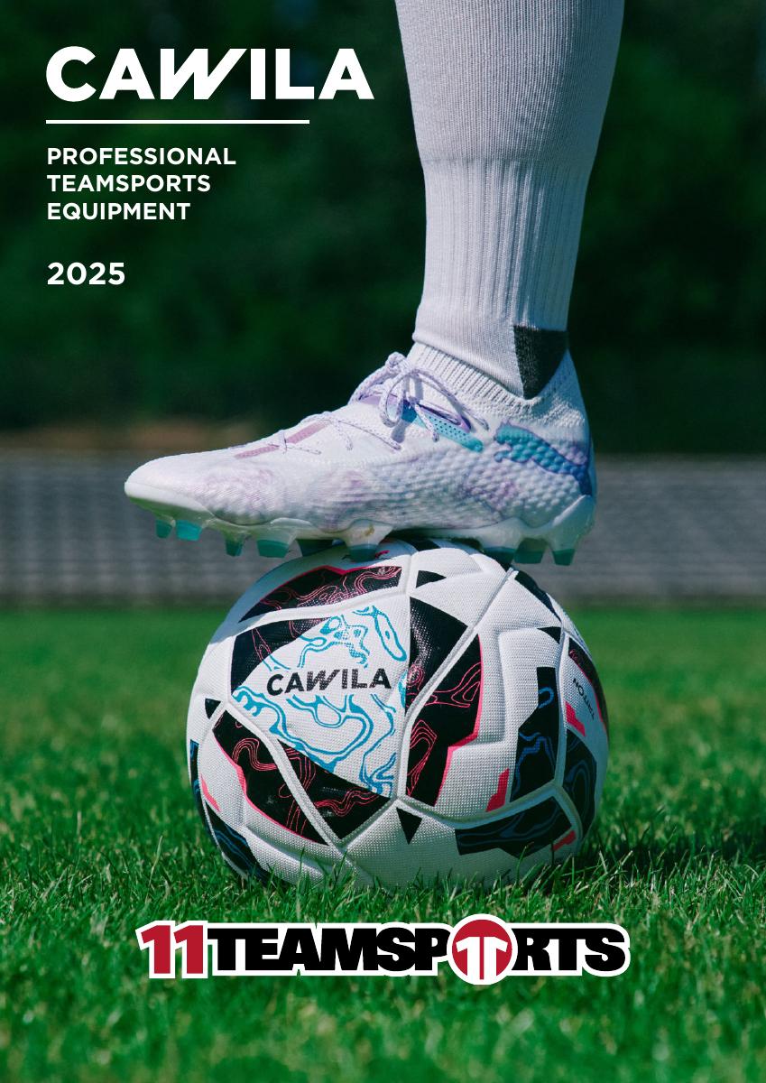 Cover des Cawila Teamsport-Katalogs 2025